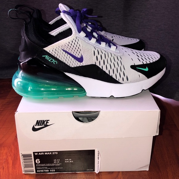 nike air max 270 white size 6